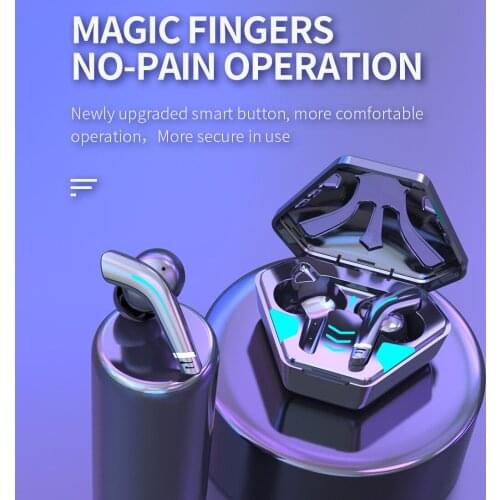 For Xiaomi TWS Bluetooth Earphones 65ms Low Latency Wireless HIFI Earbuds Sports Running Mini Headset For iOS Android Windows