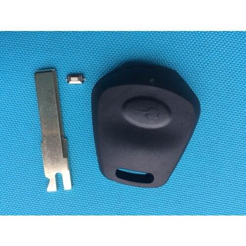 For Porsche 911 996 Boxster S 986 1 Button Remote Key Case Shell Uncut Blade No Logo+1pcs Micro Switches Car Accessories Parts
