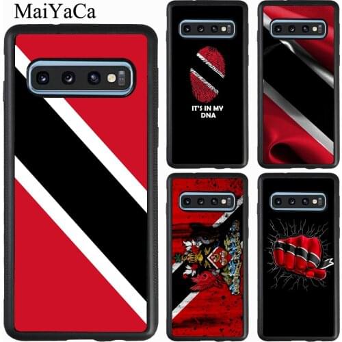 Trinidad Flag Case For Samsung Galaxy A71 A51 A21S A40 A50 A70 A20e A31 M21 S9 S10 S20 Plus Note 20 Ultra