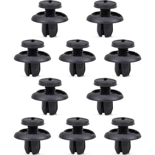 DWCX 91512-SM4-003 10Pcs Fender Liner Clips Universal For Honda Civic Accord CRX Del Sol Prelude Acura Intergra Legend Vigor