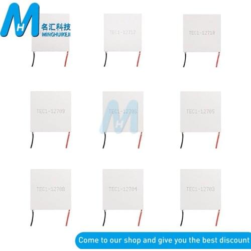 1pcs TEC1-12706 12703 12704 12705 12708 12709 12710 12712 12715 Thermoelectric Cooler Peltier 40*40MM 12V Elemente Module