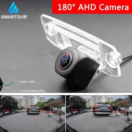HD 1080p 180 Degree Fisheye Len Backup Rear View Camera For Kia Rio X Line x-line 2017 2018 2019 Car Reverse Parking Accessories