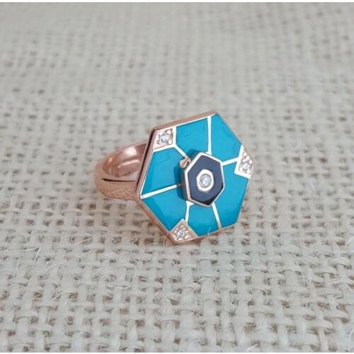 Evil Eye Ring for Women Evil Rings Star Ring Stella Ring 925 Sterling Silver