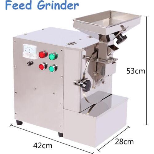 Feed Grinder Nuts Almonds Commercial Milling Fat Peanuts Sesame Seeds Beans Spices Grasso Mill Machine XL-910