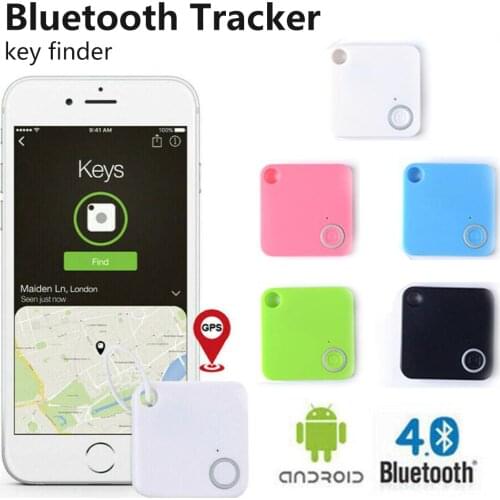 Mini Smart Bluetooth-compatible 4.0 GPS Tracker Car Motor Alarm Tile Wallet Bag Locator Realtime Kids Pets Anti-Lost Key Finder