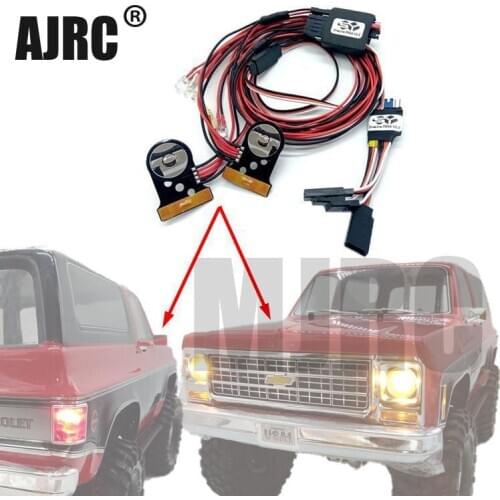 MJRC TRAXXAS TRX4 V2.0 LED Light Set for Traxxas TRX-4 Chevrolet K5 Blazer Body Parts Accessories #82076-4 TRX4