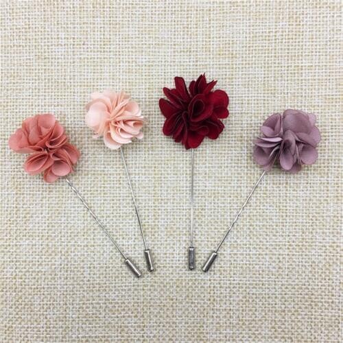 Fashion Jewelry Brooch Wholesale Brooches Mixed 5Pcs/Lot Flower Brooch For Women Wedding Corsage Lapel Pin For Men Brooches