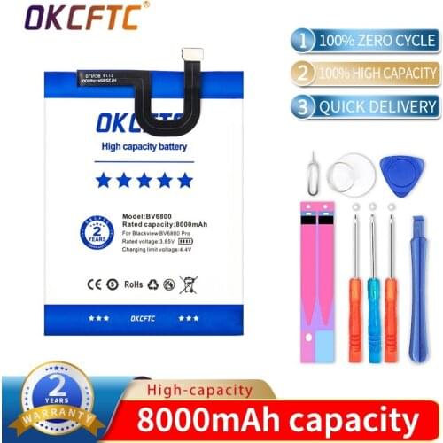 OKCFTC Batteries For Blackview BV6800 Pro Phones China