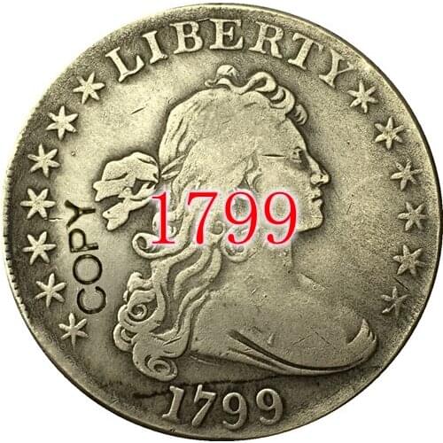 USA 1799 Draped Bust Dollar Copy Coins