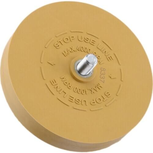 Heavy Duty Pinstripe Car Decal Rubber Eraser Wheel Pad Sticker Removal Tool