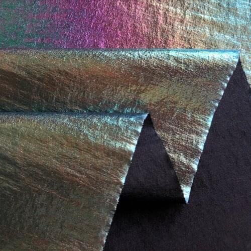 150cm*1yard Rainbow Gradient Fabric 20d Nylon Colorful Bronzing Fabric for DIY Sewing Down Jacket Sun Protection Clothing