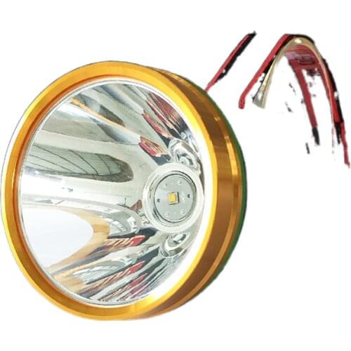 Bright glare waterproof rechargeable lithium night fishing long-range fishing headlight lamp led hernia searchlight