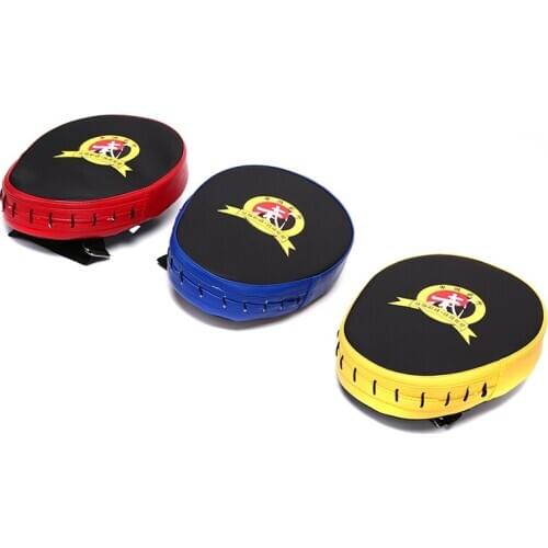 1pc Boxing Fitness Punch Pad Hand Target Martial Thai Kick Pad Kit Black Karate Training Mitt Focus Punch Pads Sparring Bag