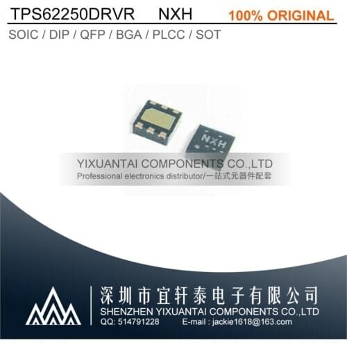 5pcs/lot 10pcs/lot 50pcs/lot Free shipping 100% original TPS62250DRVR TPS62250 62250 NXH SON6