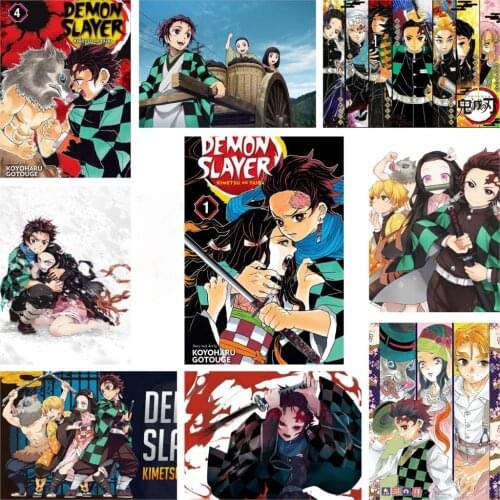 5D DIY Diamond Painting Kimetsu no Yaiba Cartoon Poster Diamond mosaic Paint Diamond embroidery Cross stitch