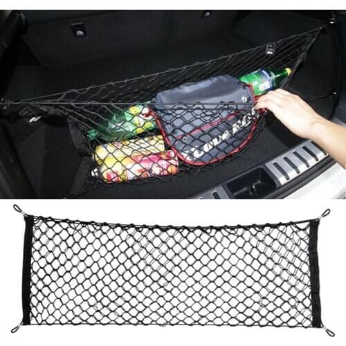 Car Trunk String Mesh Cargo Storage Organizer Elastic Nylon Rear Back Luggage Hammock Net Holder