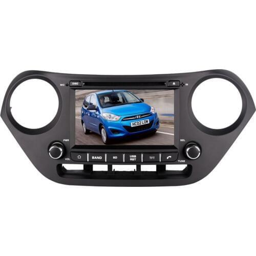 7 inch Android 9.0 eight Octa core Car CD DVD GPS Player NAVIGATION AUTO 4G RAM 64G for Hyundai Grand i10 2013~2016 LHD RHD