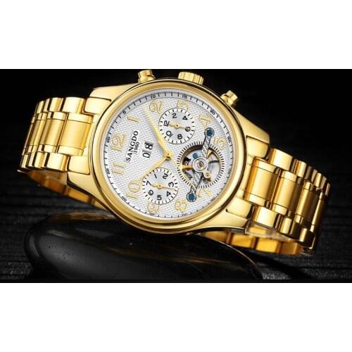 40mm Sangdo Automatic Self-Wind movement Sapphire Crystal 2016 new fashion Mechanical Wristwatches Mens watch 0002