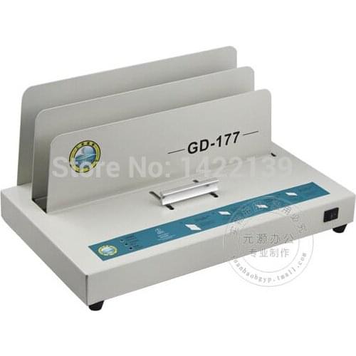 220V Electric BOOK BINDER BINDING MACHINE 400 Sheets A4