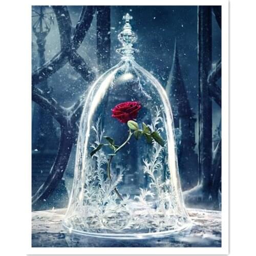 Full square round Diamonds Painting Cartoon princess Diamond Rhinestone Embroidery Cross Stitch Home Decortion chrismas gift