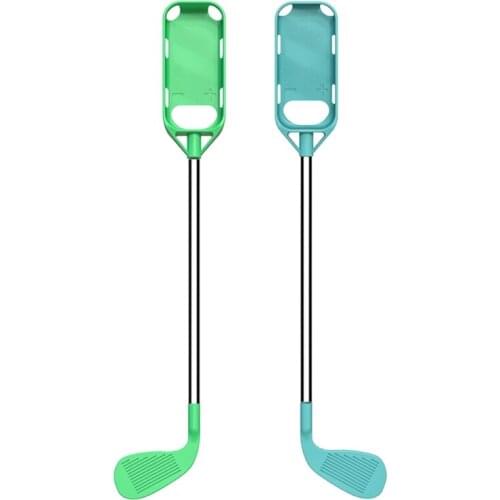 Compatible w/ Nin-tendo Switch Mario Golf: Super Rush Joy-con Clubs Golf Club Handle Controller Console Accessories