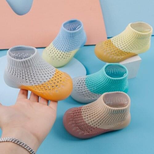 Trendy Toddler Girl Boy Shoes Newborn Casual Cute Shoes Baby Mesh Socks Infant Non Slip Sock Shoes Zapatos Bebe Recien Nacido