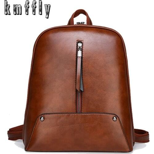 2020 New women backpack pu Leather Backpack Large Capacity Travel Backpacks Fashion School Bags for Girls Shoulder Bags mochila