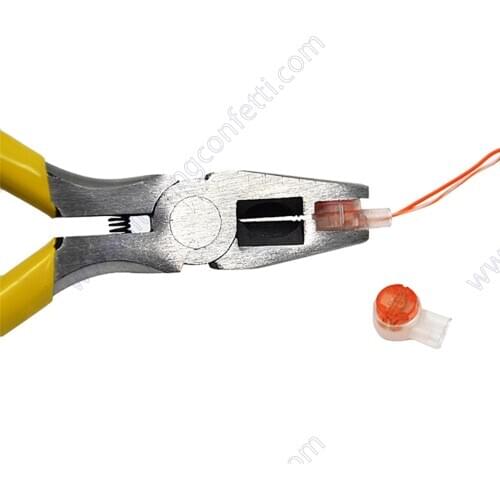 Plier K1 K2 UY Connector tool Electric Fuse Copper Igniter Wire For Connect Display Firework Firing System Ignition Equipment