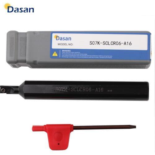 S07K SCLCR06 A16 Internal Boring Bar Tool Holder S08K S10K S12M sclcr Screw Lathe Cutter for CCMT0602 CCGT06