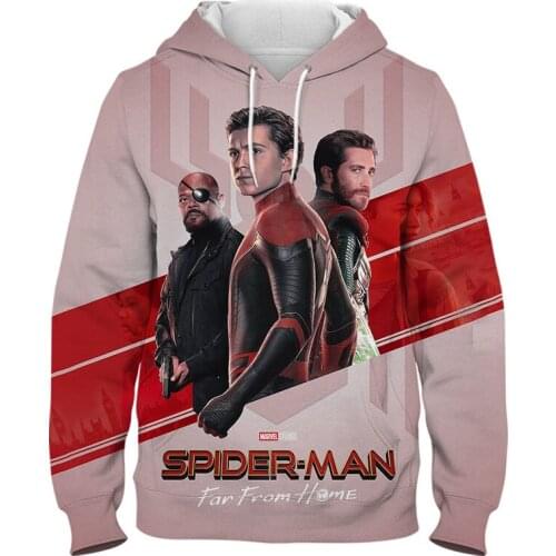 Tom Holland Spider Man 3D Print Hoodies Men Women Children Spider-Man Fashion Sweatshirts Boy Girl Kids Cool Pullover Streetwear