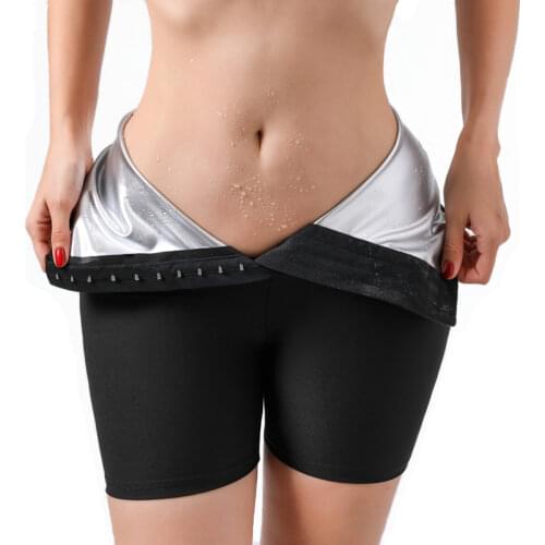 Women Hot Thermo Pants Suana Sweat Short Pant Hot Sweat Pants Body Shaper Slim Butt Lifter Tights Tummy Control Panties