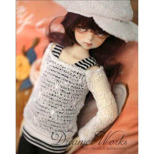 1/6 1/4 1/3 BJD clothing accessories Hat+vest+sweater+jeans suit for BJD/SD doll,Not included doll,shoes,wig and other 1262