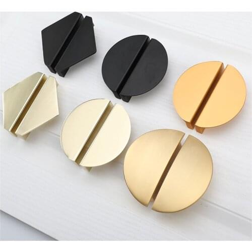 1 Pair Zinc alloy Cabinet handles door pull Half round Drawer Knob Cabinet Pulls Drawer Handle Hardware accessories