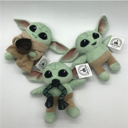 1piece 15cm Star Wars the baby Master Yoda stuffed toys very soft plush doll baby Yoda toys