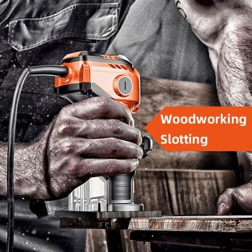 1280W Trimming Machine Woodworking Power Tool Wood Willing Engraving Multifunction Plotted Electromechanical Home Diy Tools
