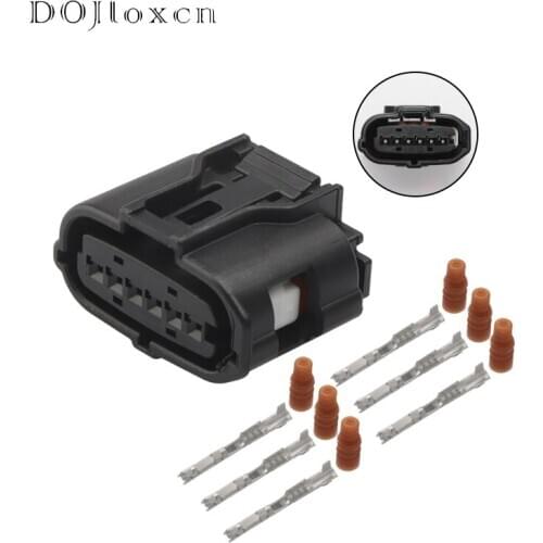 1 Set 6 Pin Sensor Sumitomo TS Waterproof 025 Accelerator Pedal Auto Female Connector For Toyota Subaru Replacement 6189-1083