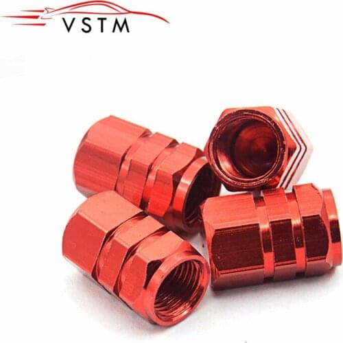 Auto Tire Car-styling New 4pcs/pack Theftproof Aluminum Car Wheel Tires Valves Tyre Stem Air Caps Airtight Covers for all Cars
