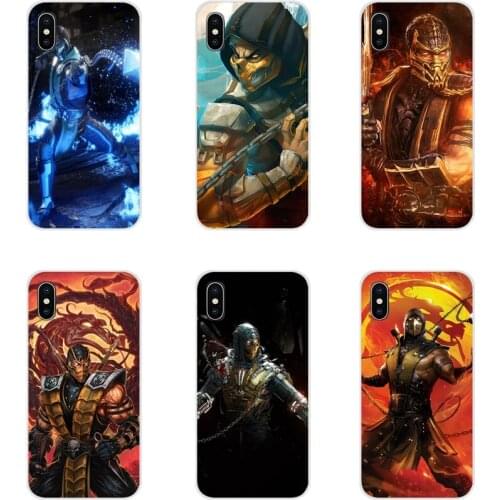 For Apple iPhone X XR XS 11 12Pro MAX 4S 5S 5C SE 2020 6S 7 8 Plus ipod 5 6 Accessories Phone Shell Covers Mortal Kombat