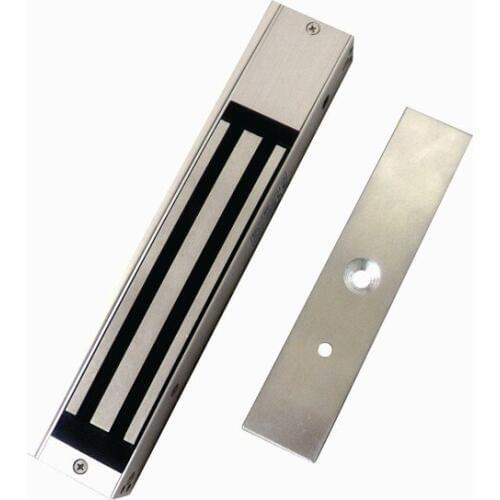 Access 280KG magnetic lock with signal Com NO, and NC, use for wooden door ,fire door ,Holding Force: 600lbs ,min:1pcs
