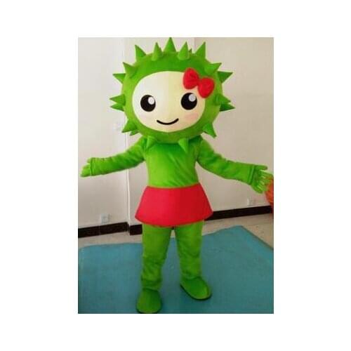 Durian Mascot Costume Fruit Cartoon Apparel Halloween Birthday Cosplay Adult Size adult mascot costume Fruit Mascot