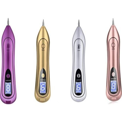 LCD Face Skin Dark Spot Remover Mole Removal Laser Plasma Pen Machine Facial Freckle Tag Wart Beauty Care