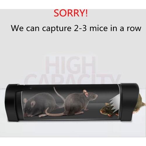 Mousetrap Mouse Repeller Live Rat Mouse Trap Household Indoor Rodent Repellent Cage Fully Automatic Rat Trap Rodent Catcher