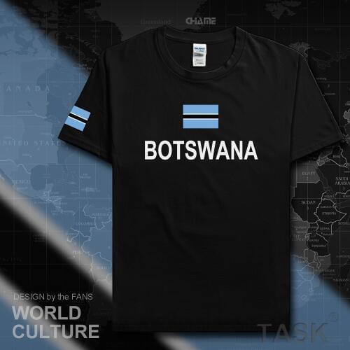Botswana mens t shirt 2019 jersey nation team new tshirt 100% cotton t-shirt gyms clothing tee country sporting Short Sleeve BWA