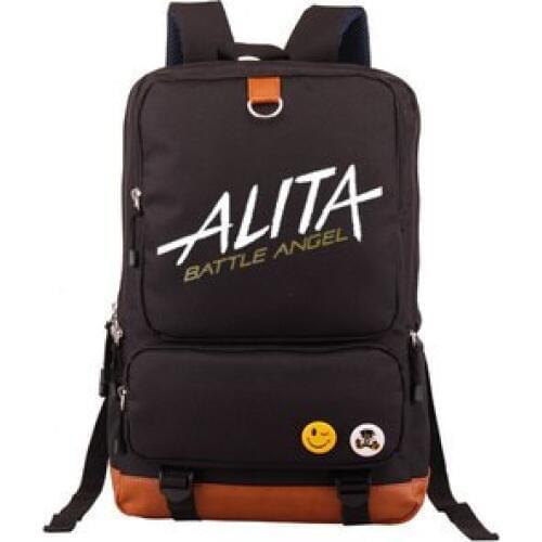 Film Alita Battle Angel cosplay Backpack Fashion Canvas Student Schoolbag Unisex Travel Bags