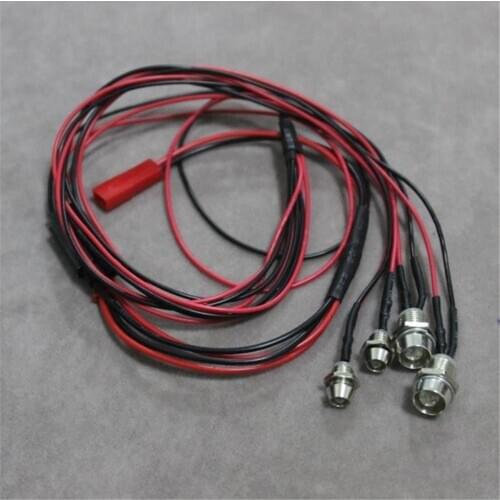 RC Car LED Lamp DIY Headlight Taillight Light Kit for 1/18 Wltoys A949 A959 A969 A979 A959-b A969-B RC Car Accessories