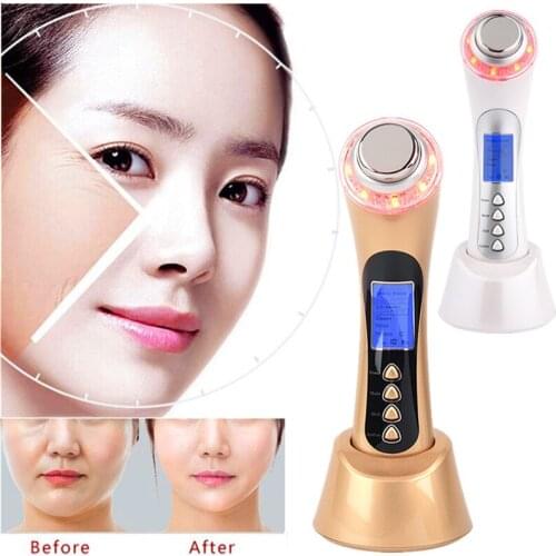 Ultrasonic Cosmetology Facial Skin Care Cleaner Anti-Aging Wrinkle Remover Beauty Massager Personal Care Firming