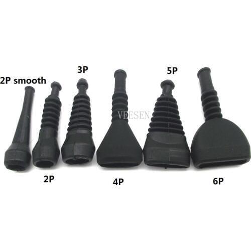 2 Pin/3P/4P/5P/6P Waterproof Electrical Automotive Wire Cover Silicone Sleeve Harness Fit for AMP 1.5 connector Serie