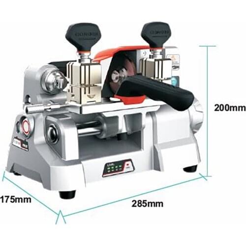 XC009 Manual Horizontal Key Machine New Upgrade Key Machine Built-In Battery Horizontal Machine Portable And Easy To Use