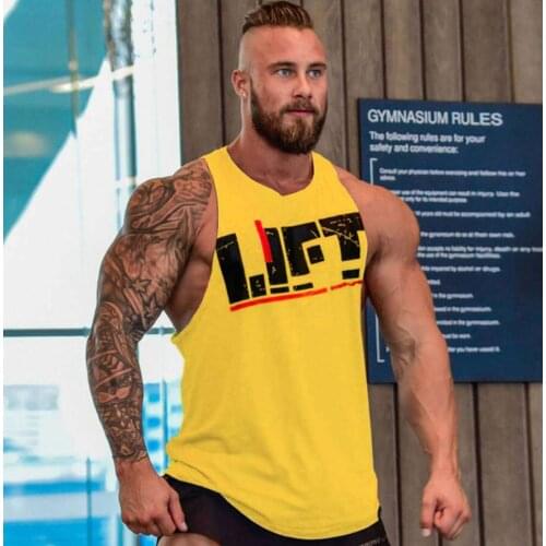 Male Sleeveless Vest Muscle Shirt Fashion Gym O Collared Tank Tops Summer New Tank Top Fitness Clothing Mens Undershirt Weste
