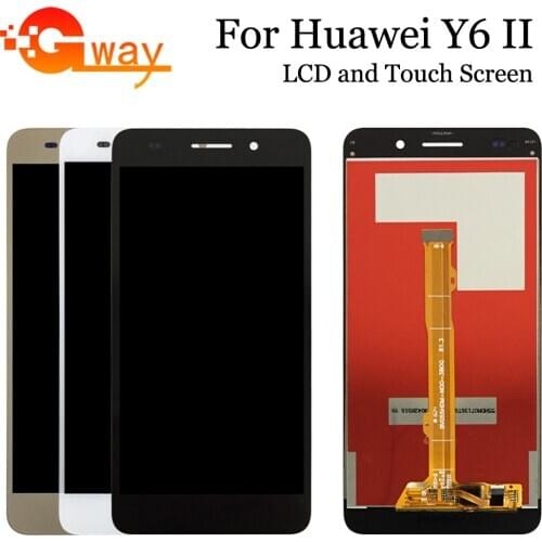Tested For Huawei Y6II Y6 II LCD Display CAM-L23 CAM-L03 CAM-L21 CAM-AL00 Touch Screen Digitizer Assembly Frame with Free Tools